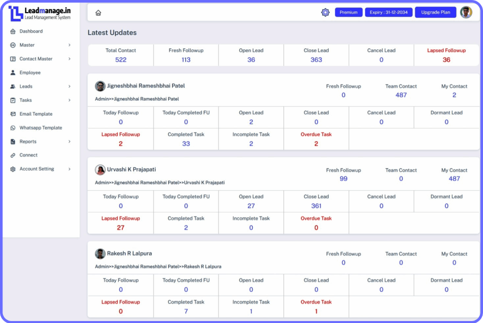 Free Lead Management Software